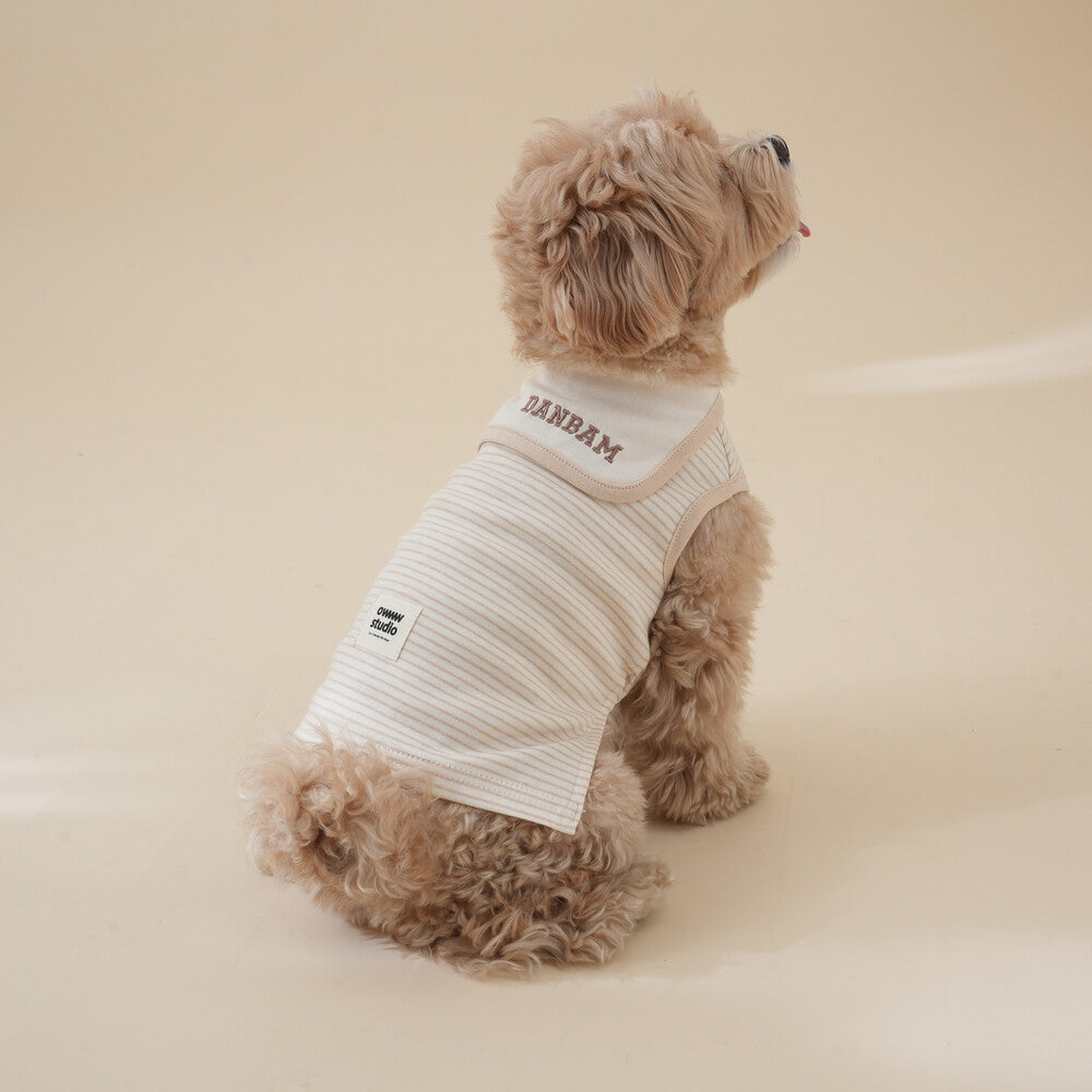 【予約】ORGANIC SAILOR SLEEVLESS(ネーム刺繍可 / 2COLOR)