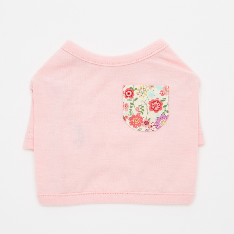 プチポケットクロップTシャツ(ピンク)