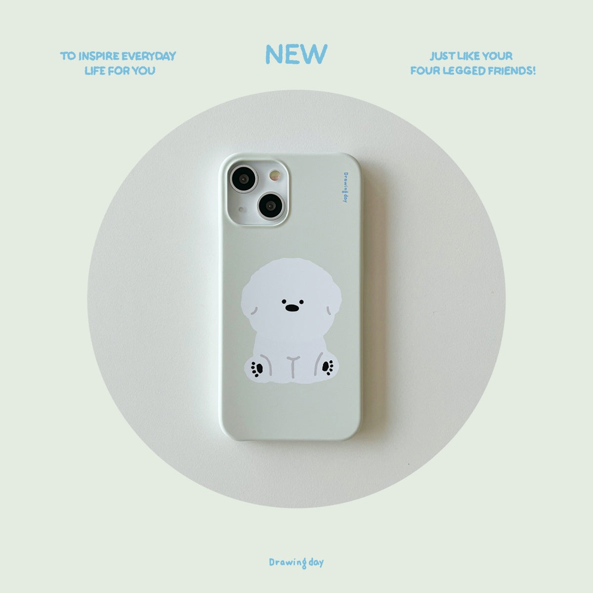 【予約商品】HI CHON PHONE CASE(KEYLIME)