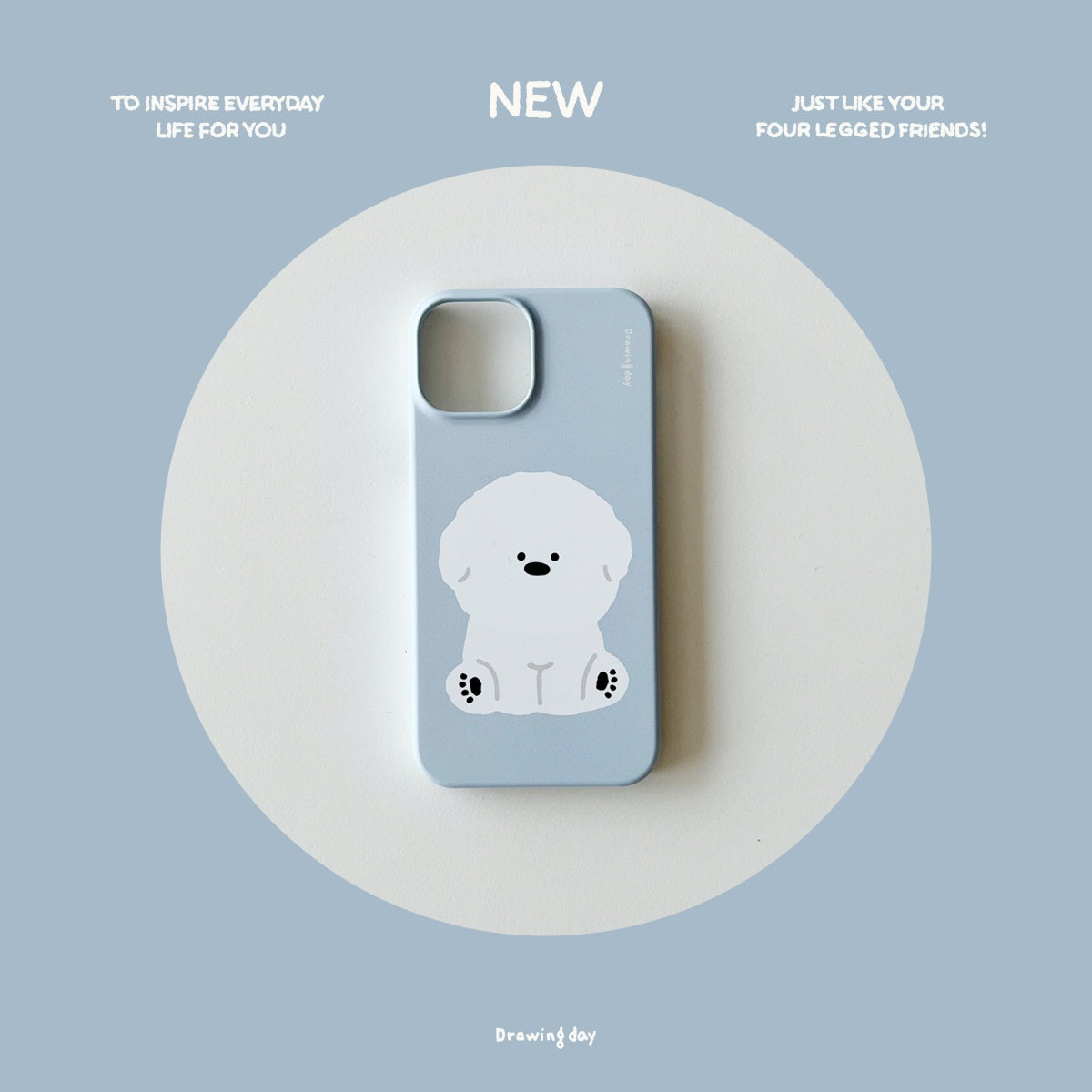 【予約商品】HI CHON PHONE CASE(SKYBLUE)