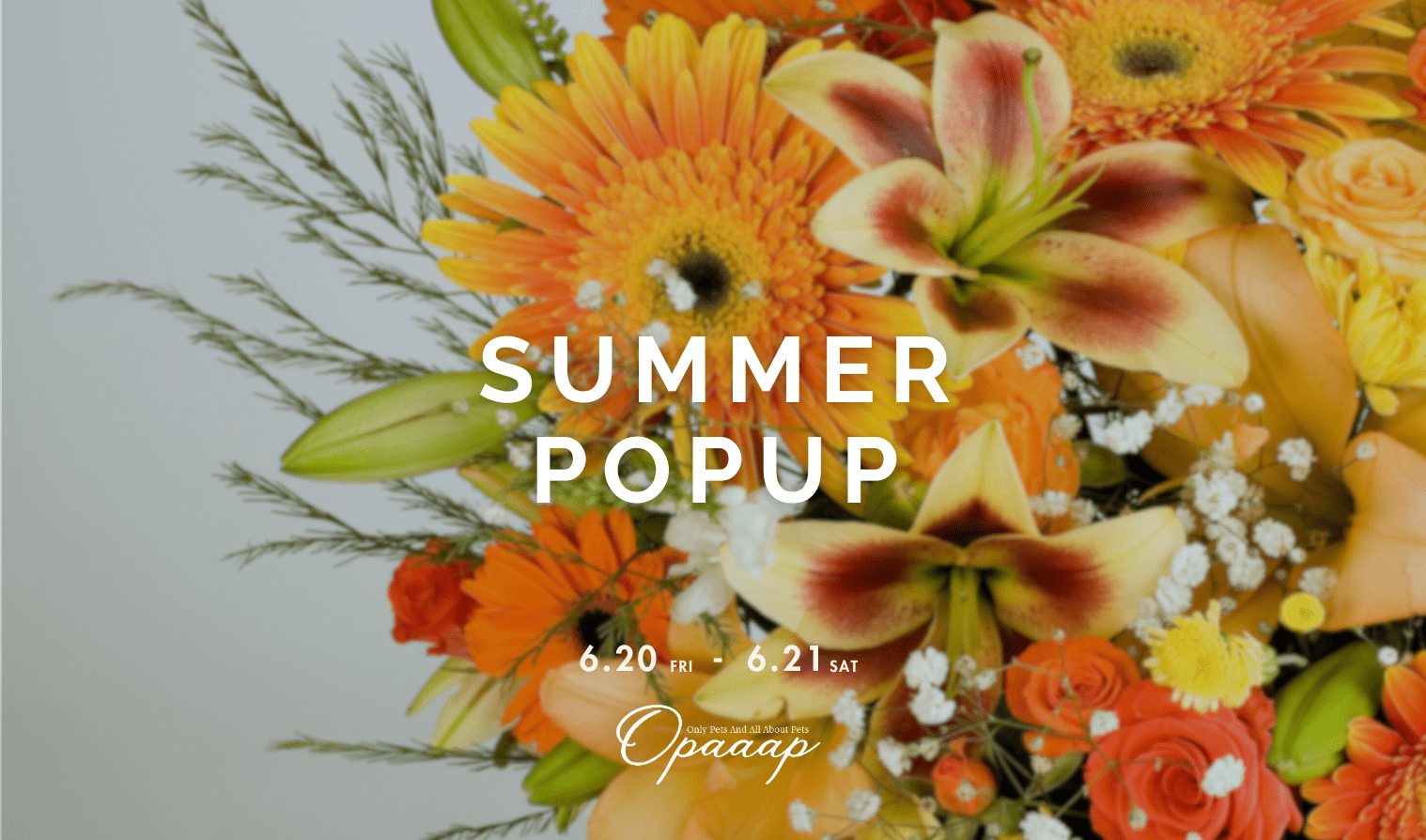 【6/20~21】MINIME×OPAAAP Summer POPUP!!