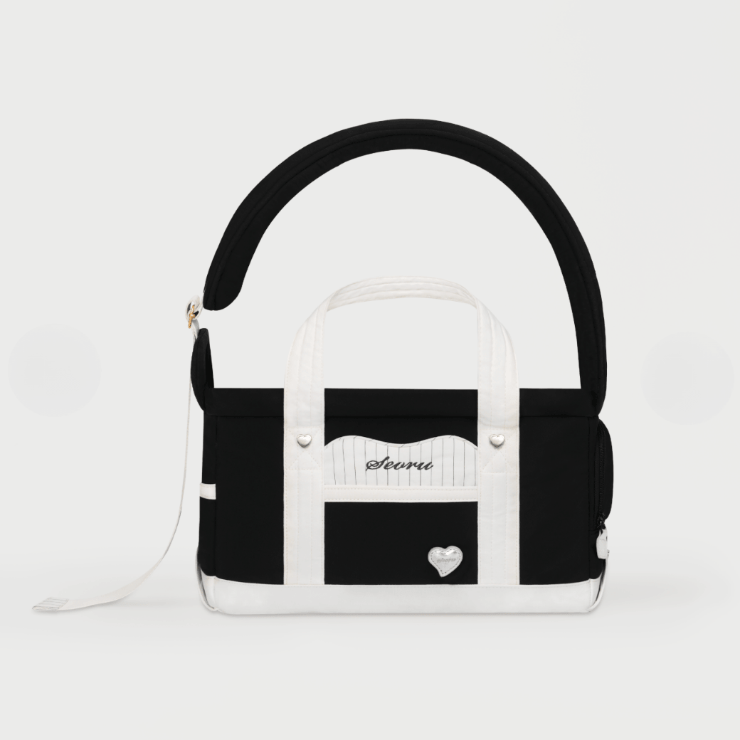 Heart Veru Bag (Black)