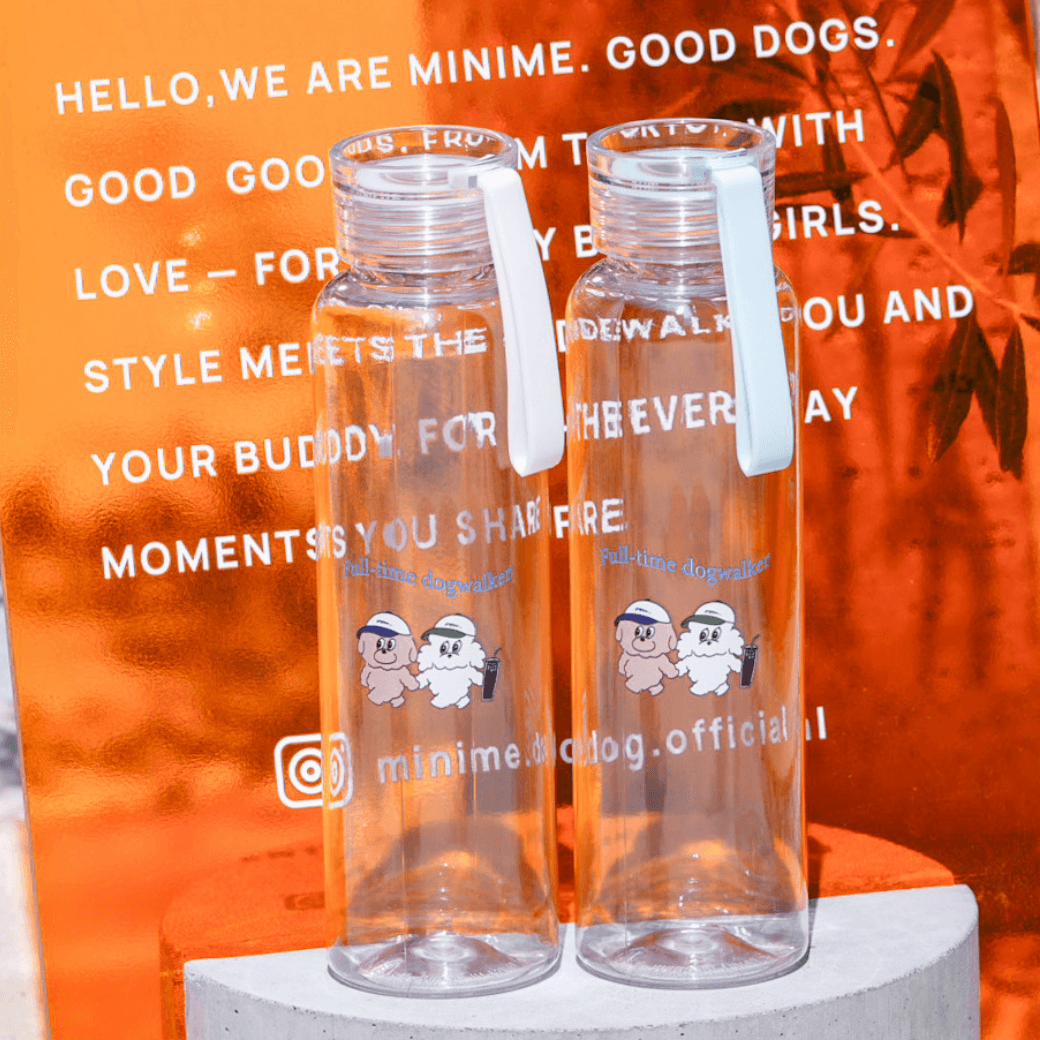9/15 20:00発売 [PEBBLES×MINIME] Water Bottle