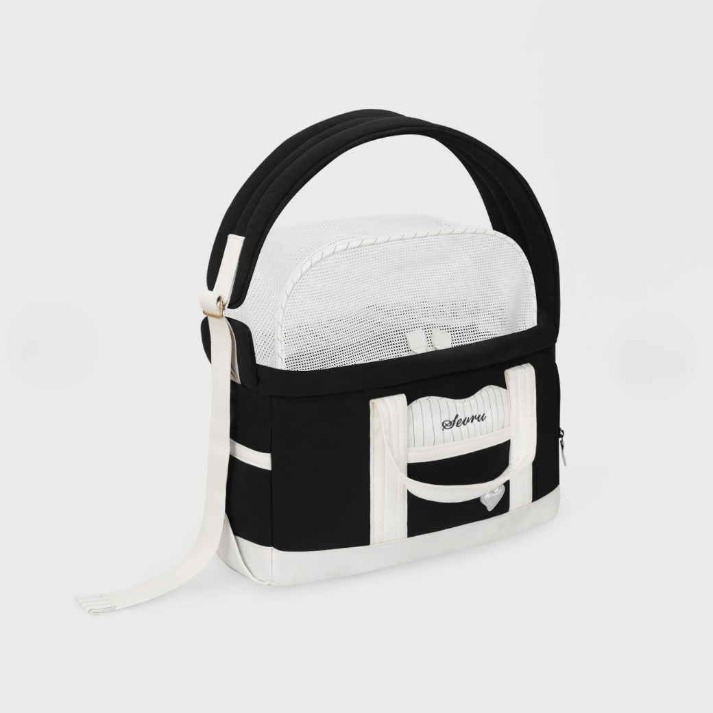 Heart Veru Bag (Black)