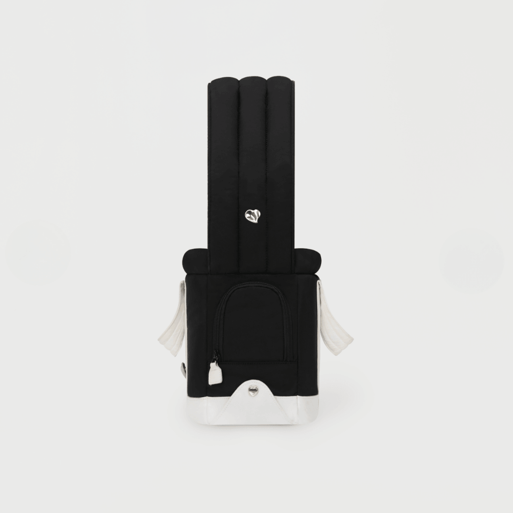 Heart Veru Bag (Black)