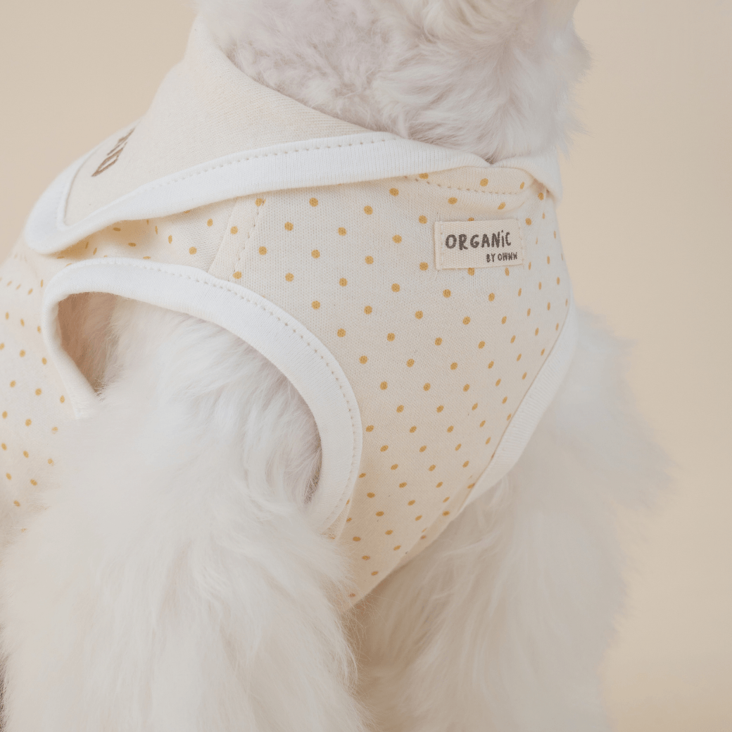 ORGANIC SAILOR DOT SLEEVLESS（ネーム刺繍可 / 2COLOR）
