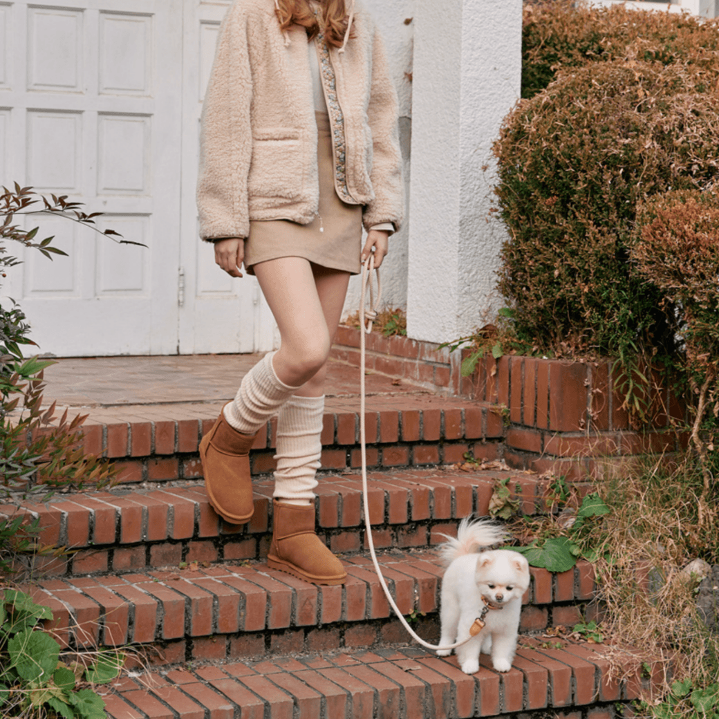 Rope Leash (Beige)