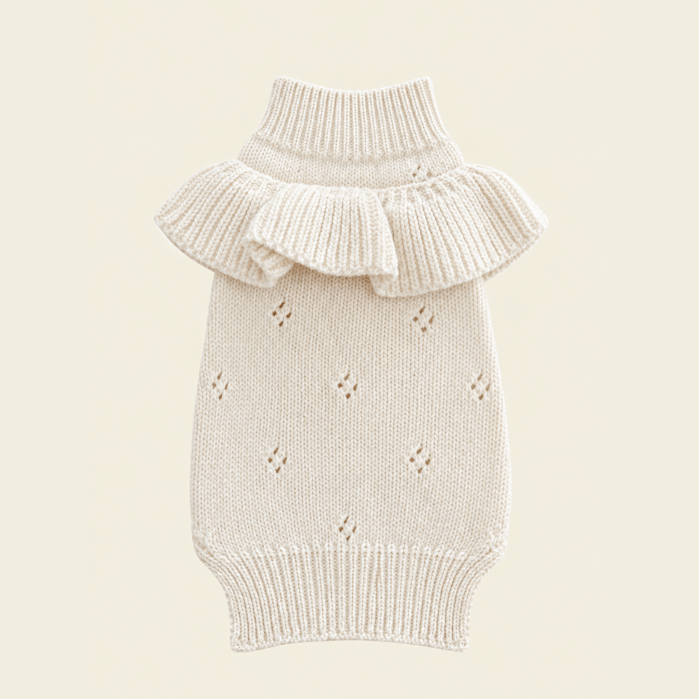 Frill Knit（Ivory）
