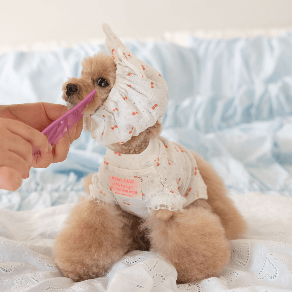 【4/3〜配送】Berry Sweet Snood (Cherry)