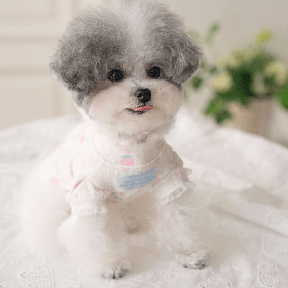 【4/3〜配送】Berry Sweet T-shirt (Strawberry)