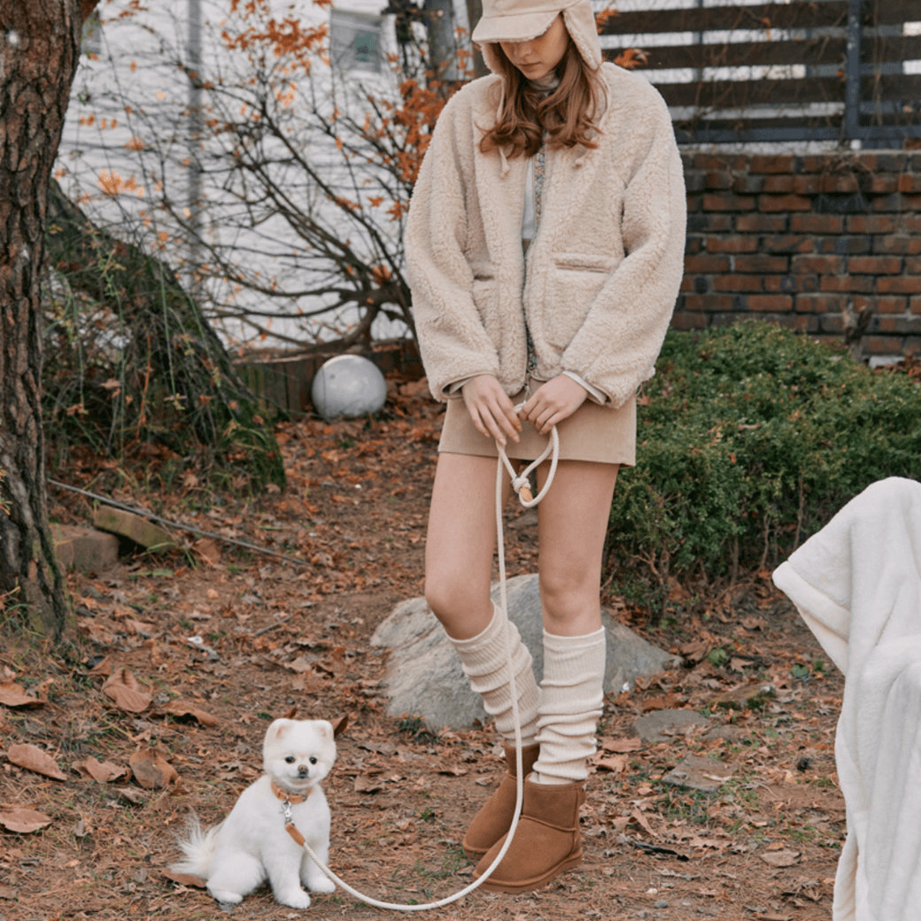 Rope Leash (Beige)