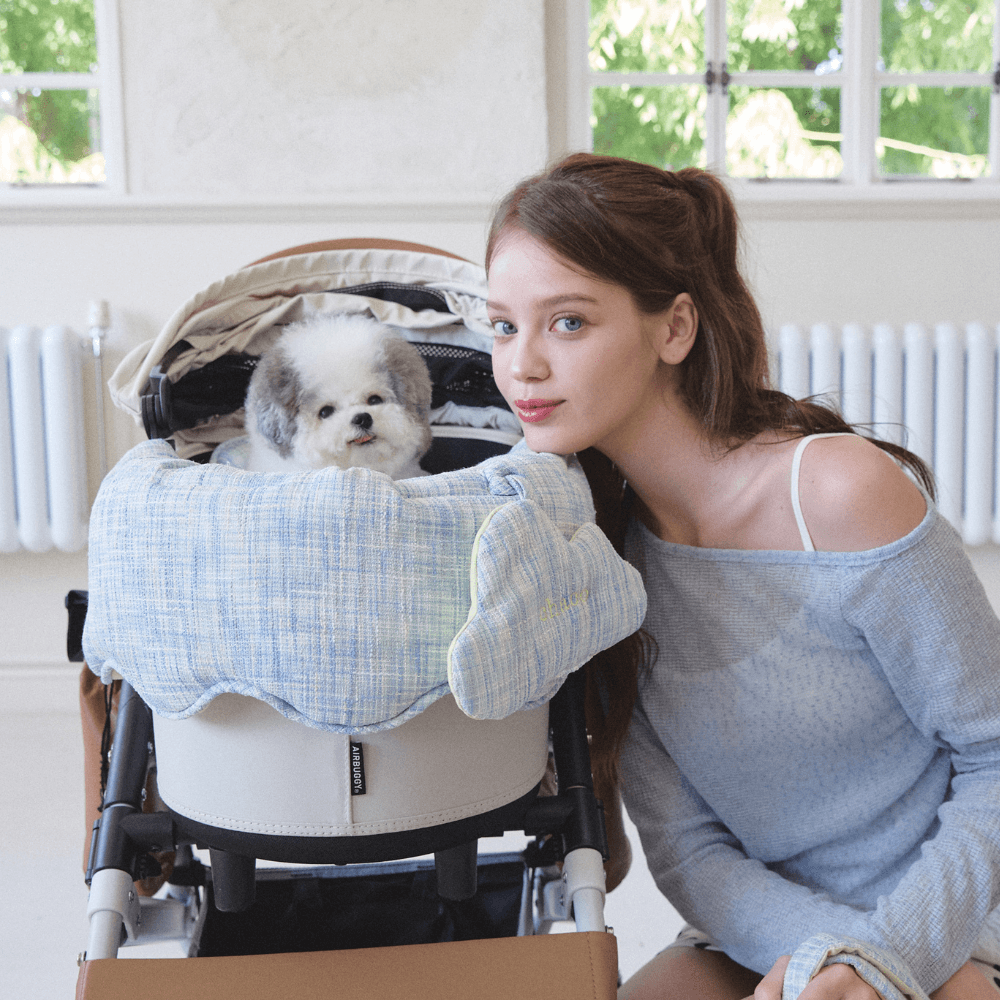 【5/12 21:00予約販売開始】Summer Tweed Buggy Guard（Blue）
