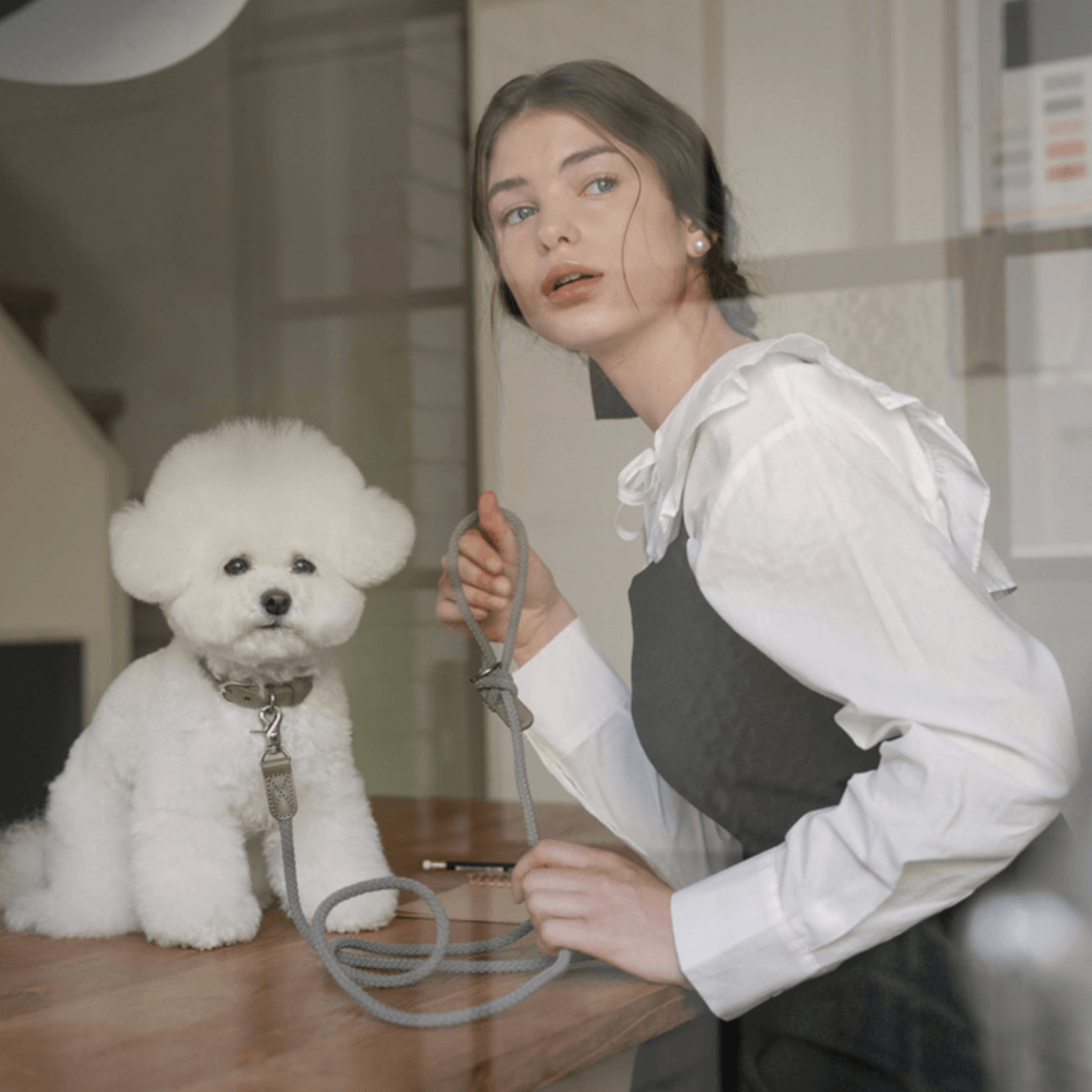 Rope Leash (Ash Grey)