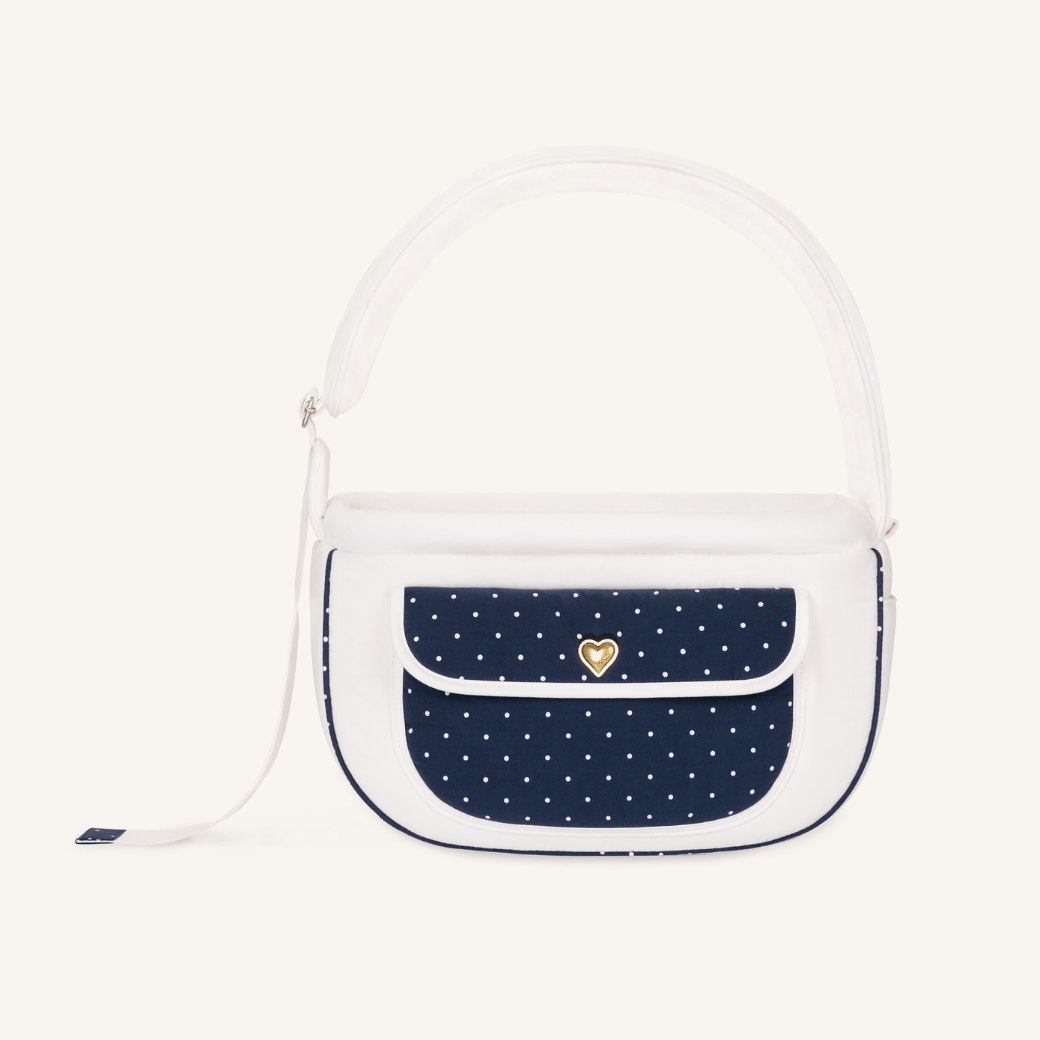 Dot Valentine Bag（Navy）