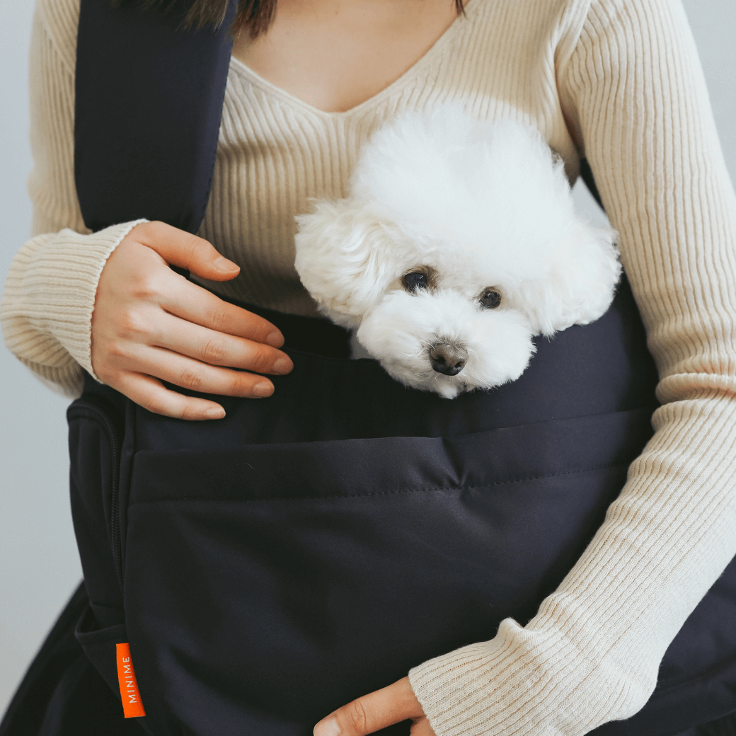CROSS CARRY BAG｜小型犬用キャリーバッグ。軽くて自由な都会派
