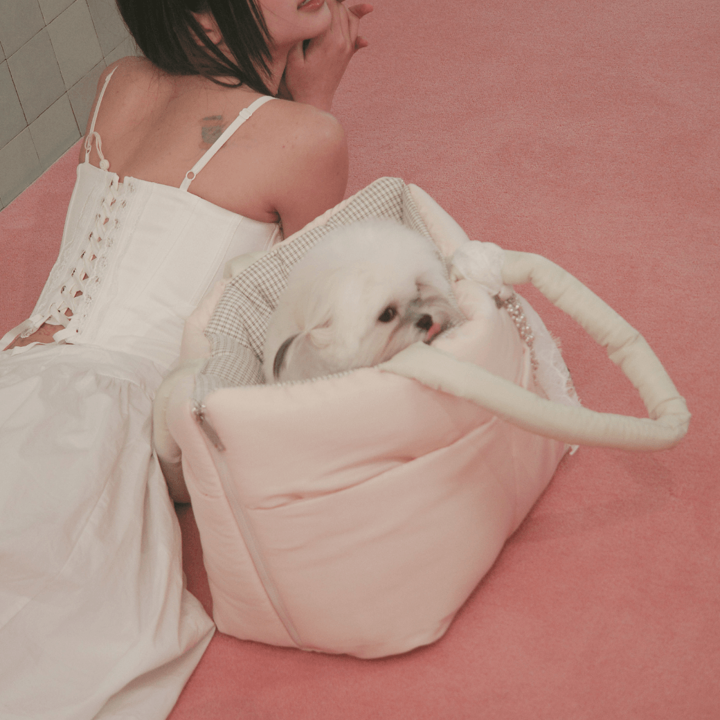 wide bag - green & pink（APERTY）4/10（金）21:00〜予約販売開始