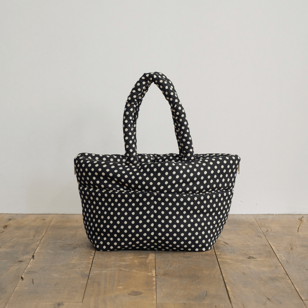 APERTY wide bag dot black