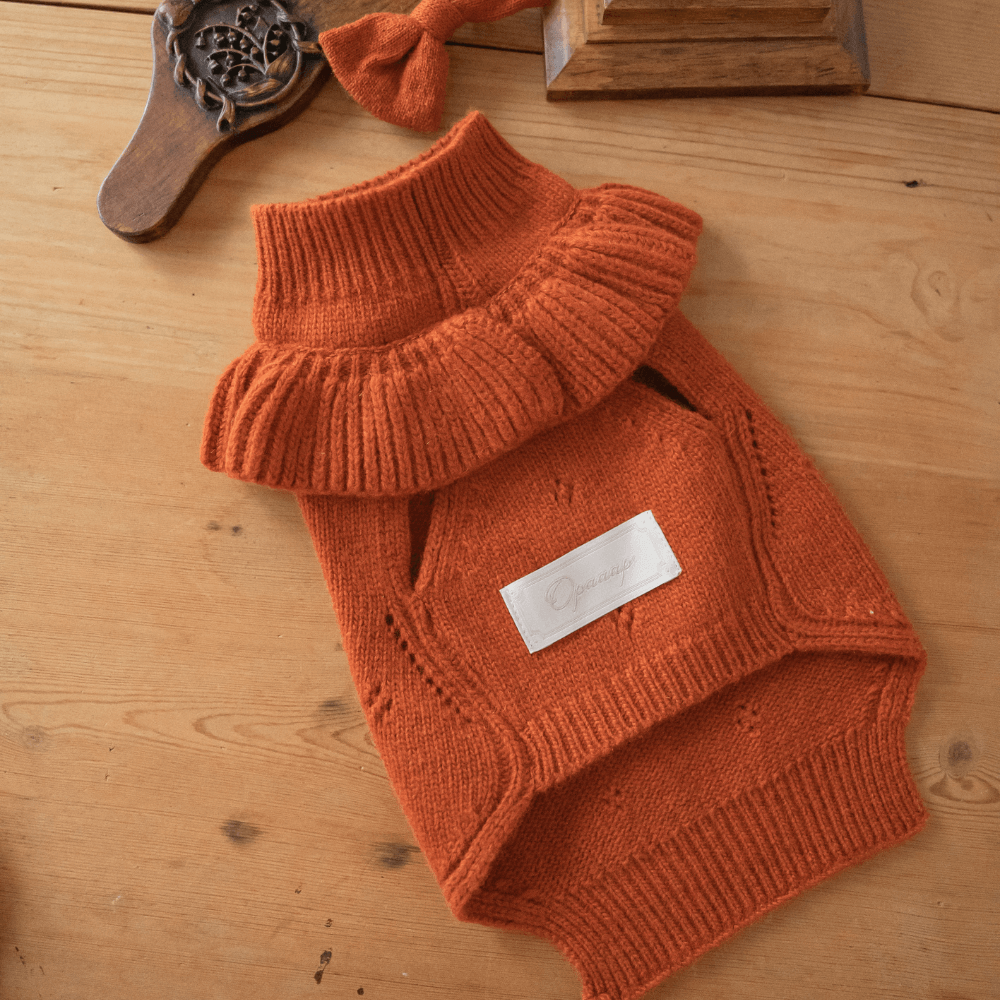【MINIME別注】Frill Knit（Terracotta）