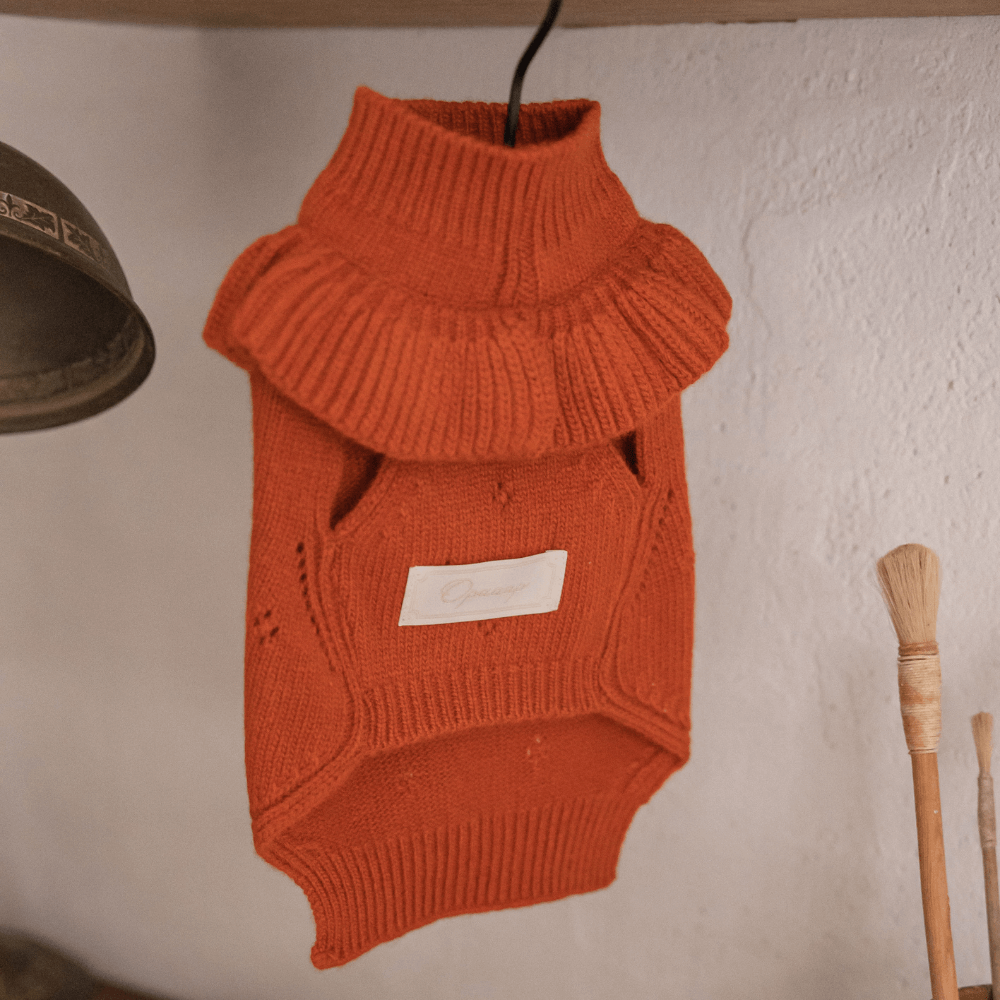 【MINIME別注】Frill Knit（Terracotta）