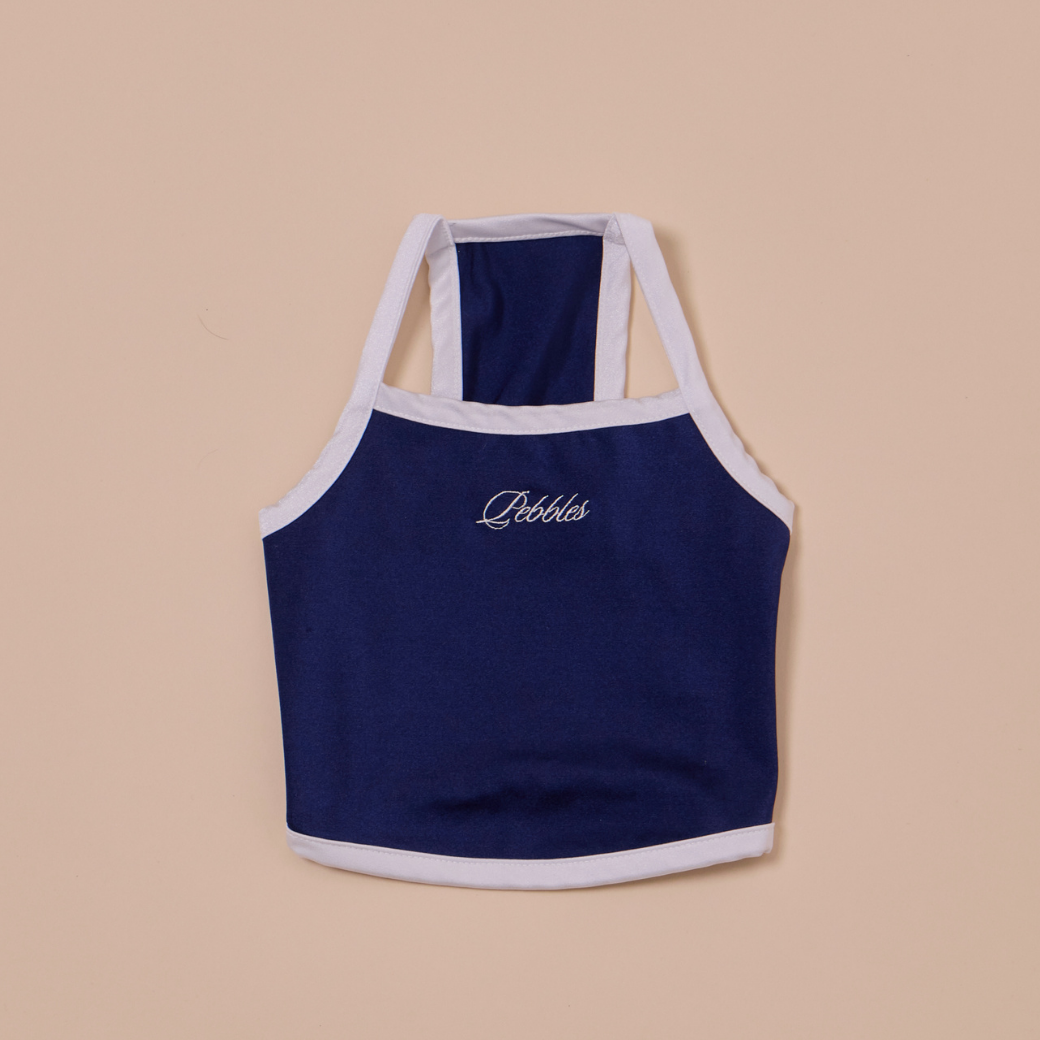 【8/3〜配送】SHIMMERY COOL TEE (NAVY）