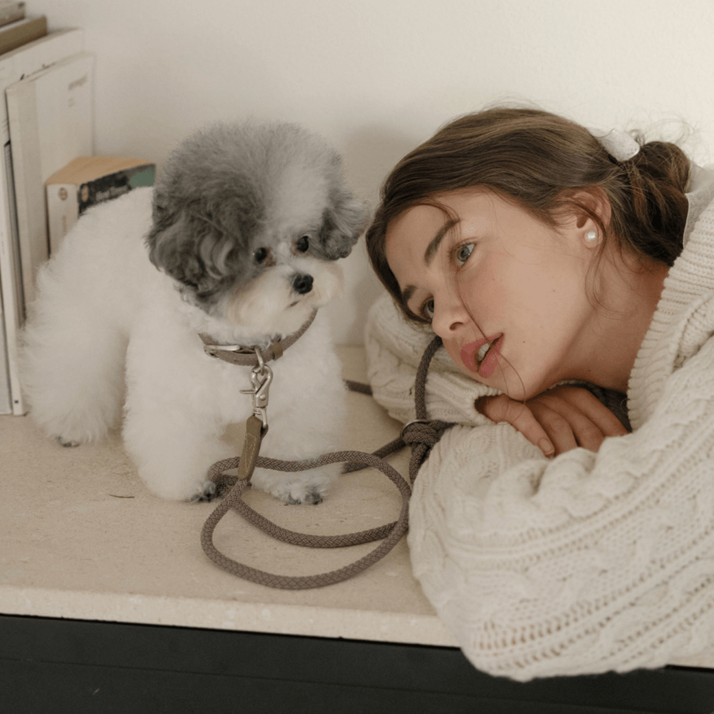 Rope Leash (Ash Grey)