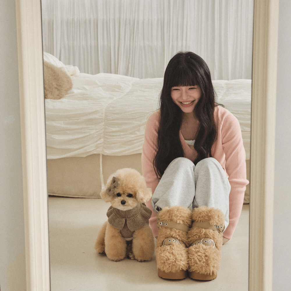 Frill Knit（Hazelnut）