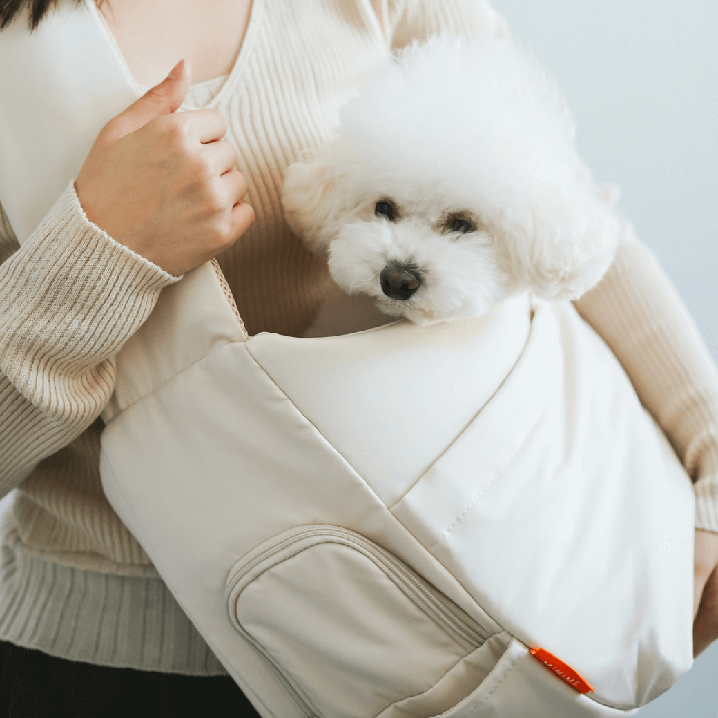 CROSS CARRY BAG｜小型犬用キャリーバッグ。軽くて自由な都会派