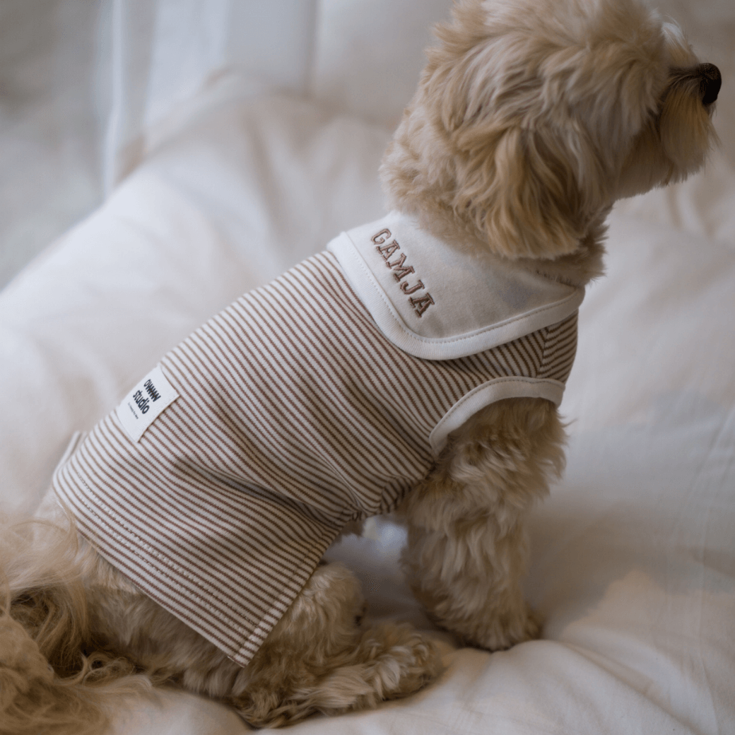 【予約】ORGANIC SAILOR SLEEVLESS（ネーム刺繍可 / 2COLOR）