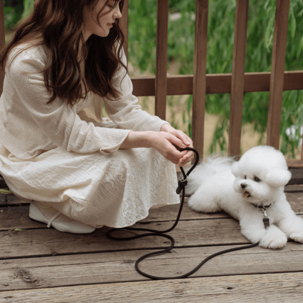 Rope Leash (Black)