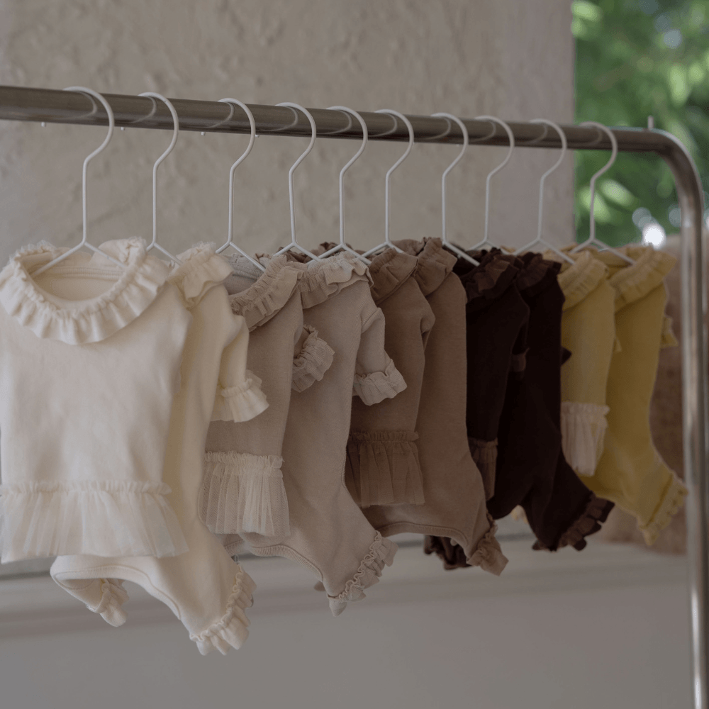 plie tu-tu t-shirt milk beige cocoa espresso mustard opaaap ドッグウェア