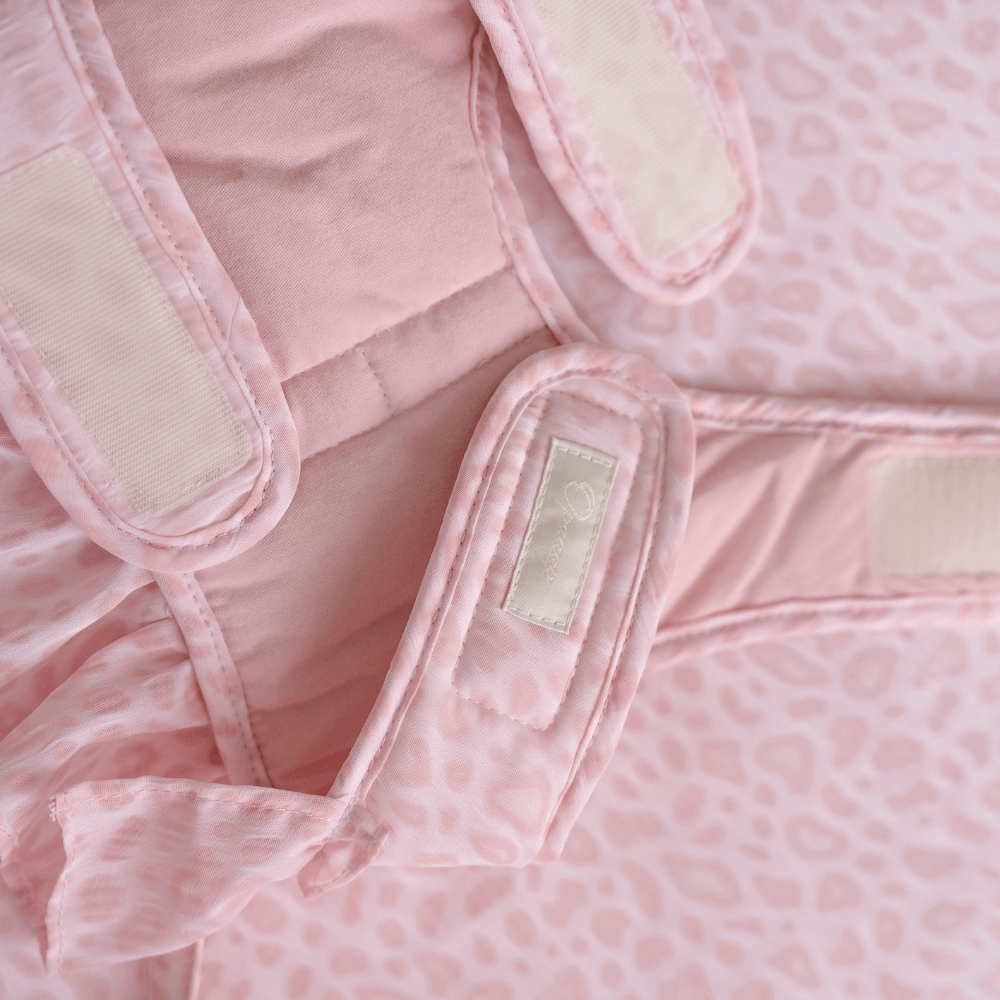 Leopard Pop Leash (pink)