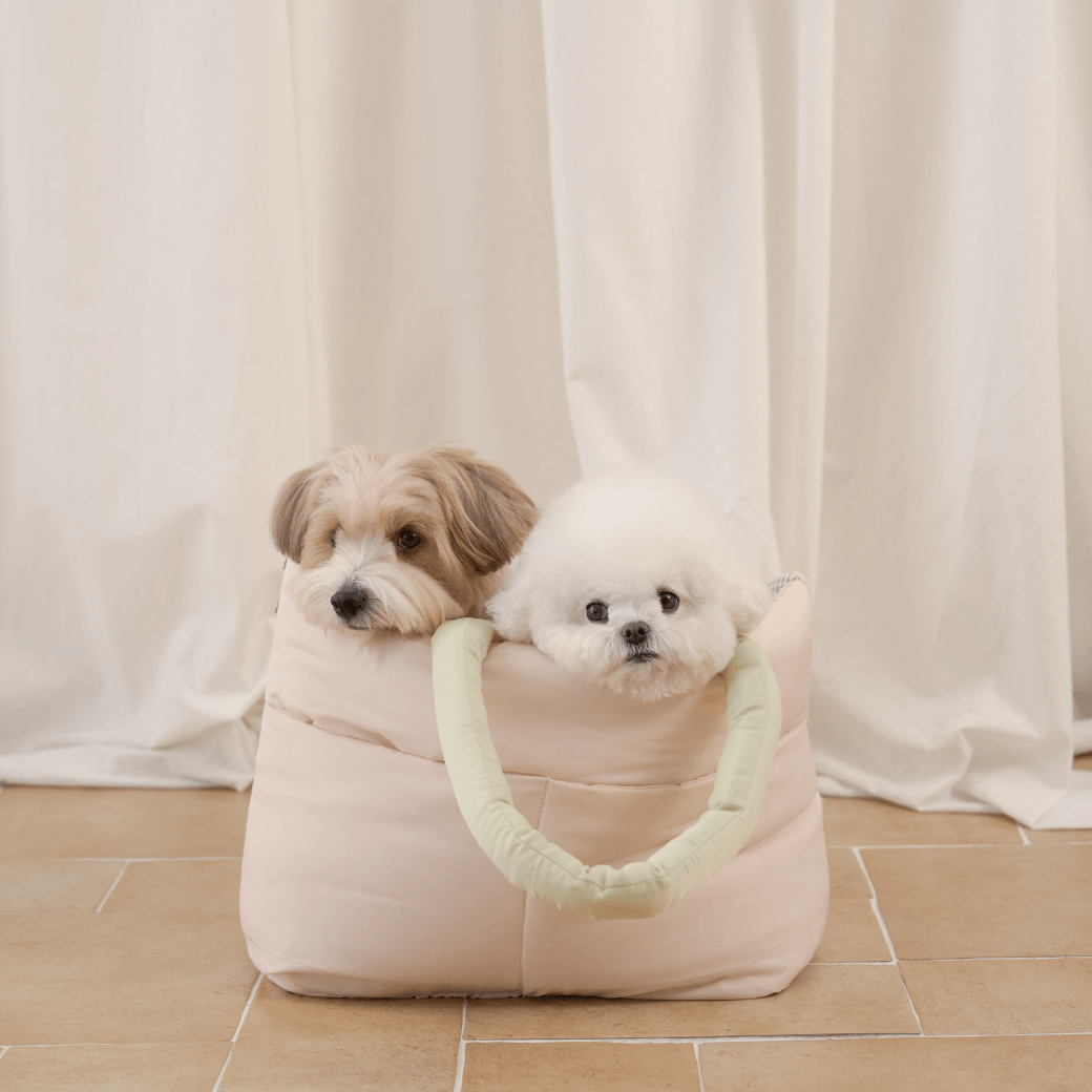 wide bag - green & pink（APERTY）4/10（金）21:00〜予約販売開始