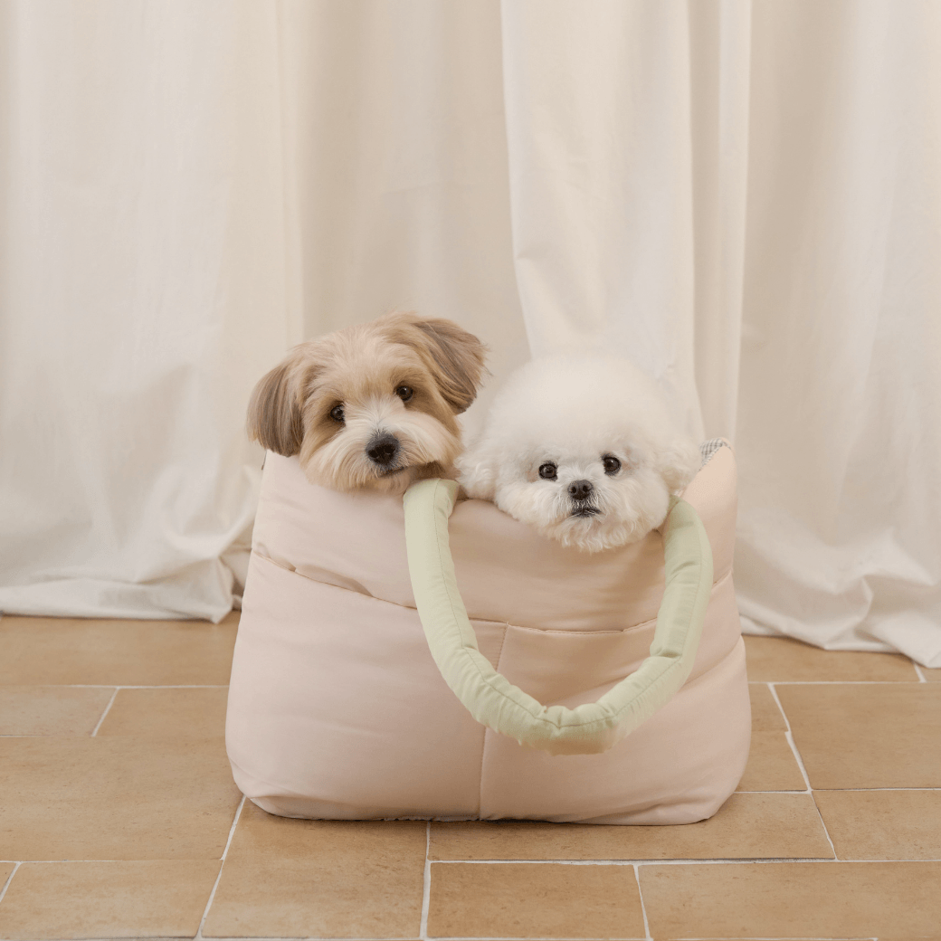 wide bag - green & pink（APERTY）4/10（金）21:00〜予約販売開始