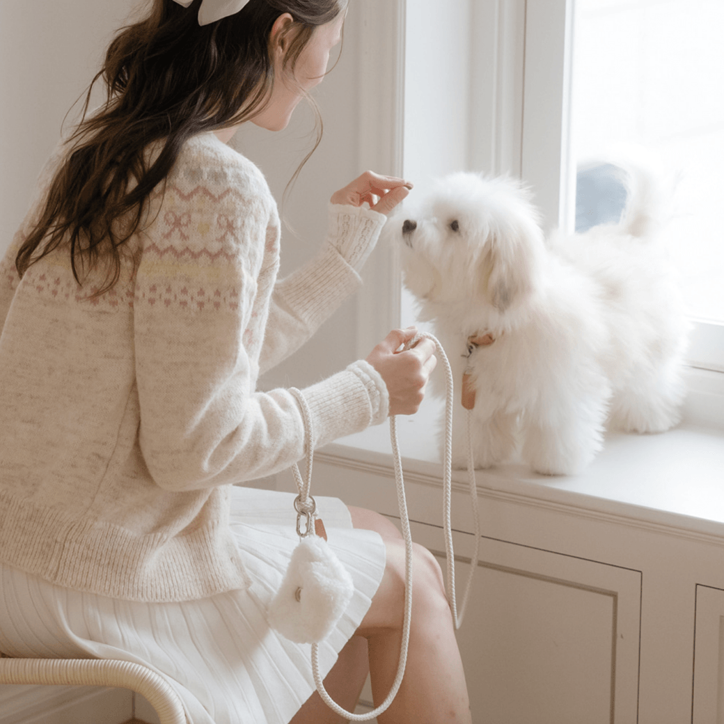 Rope Leash (Oatmeal)