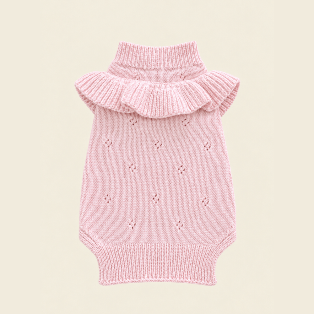 Frill Knit（Strawberry Pink）