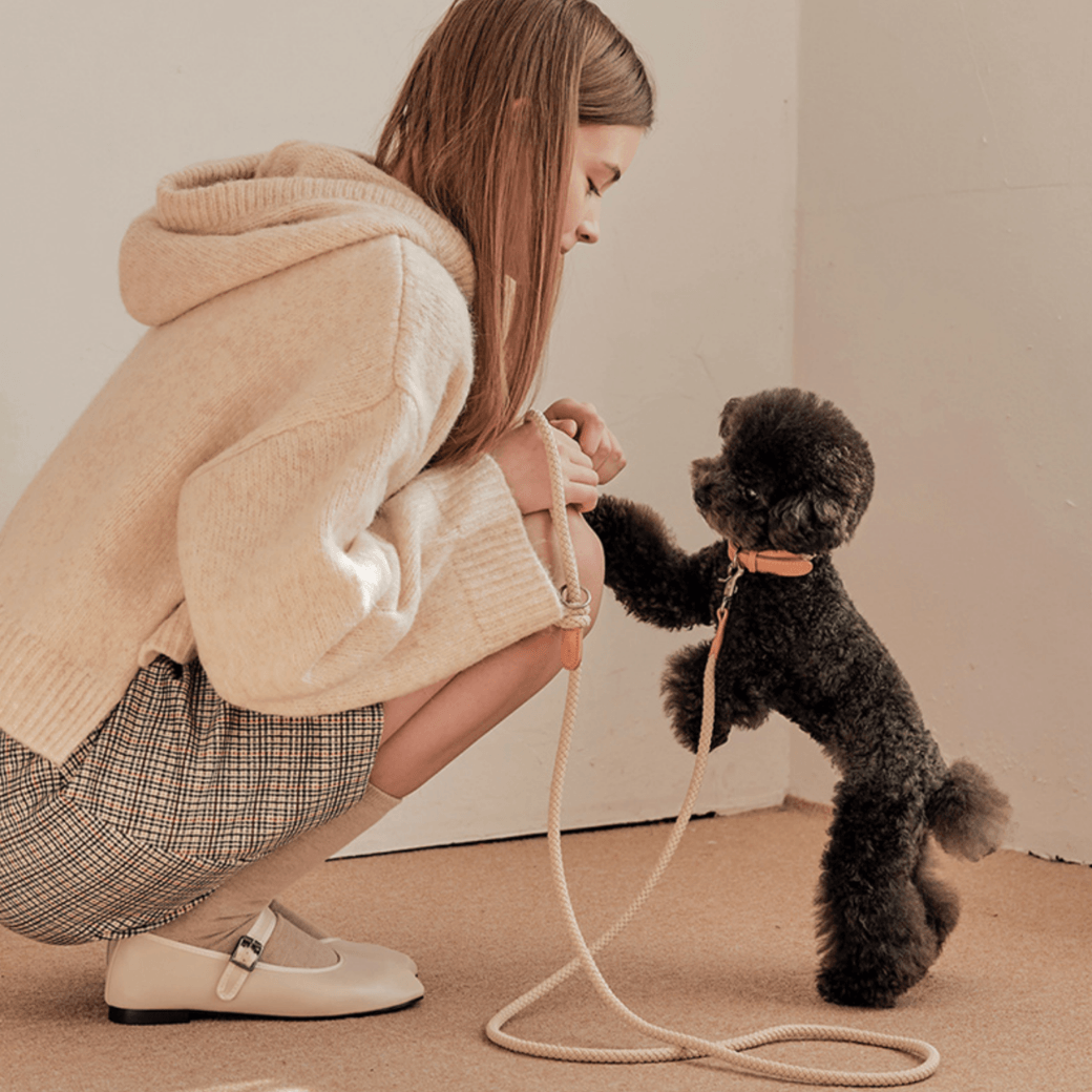 Rope Leash (Beige)