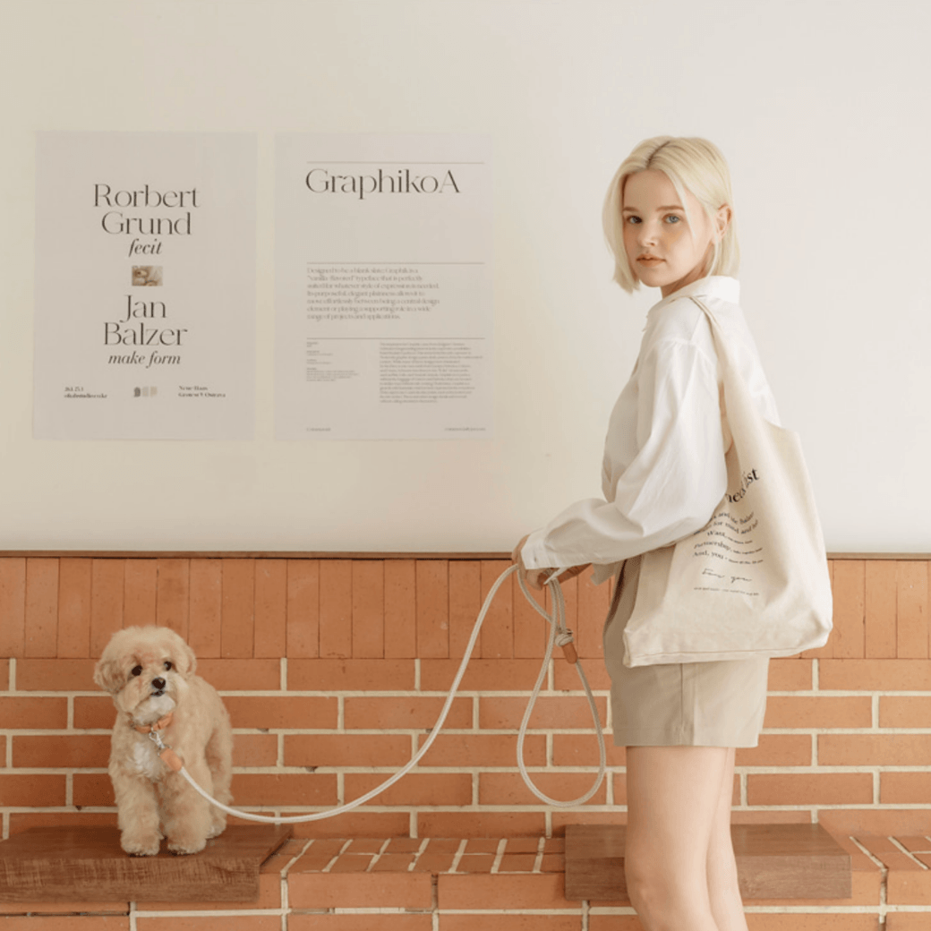 Rope Leash (Oatmeal)