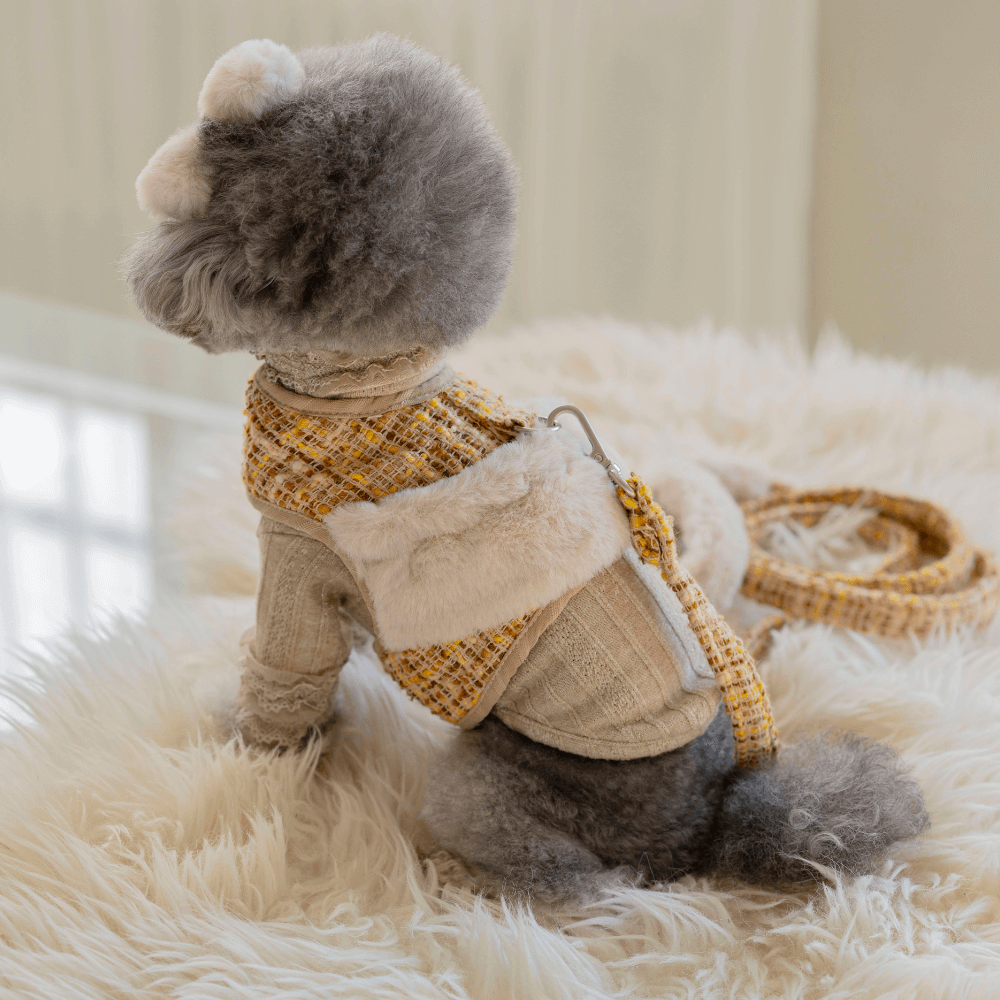 COCO Holiday Tweed Harness（2color）