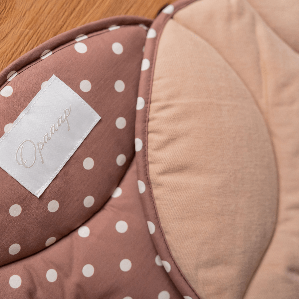 【予約】Fluffy Buggy Pad (Mocha Dot)