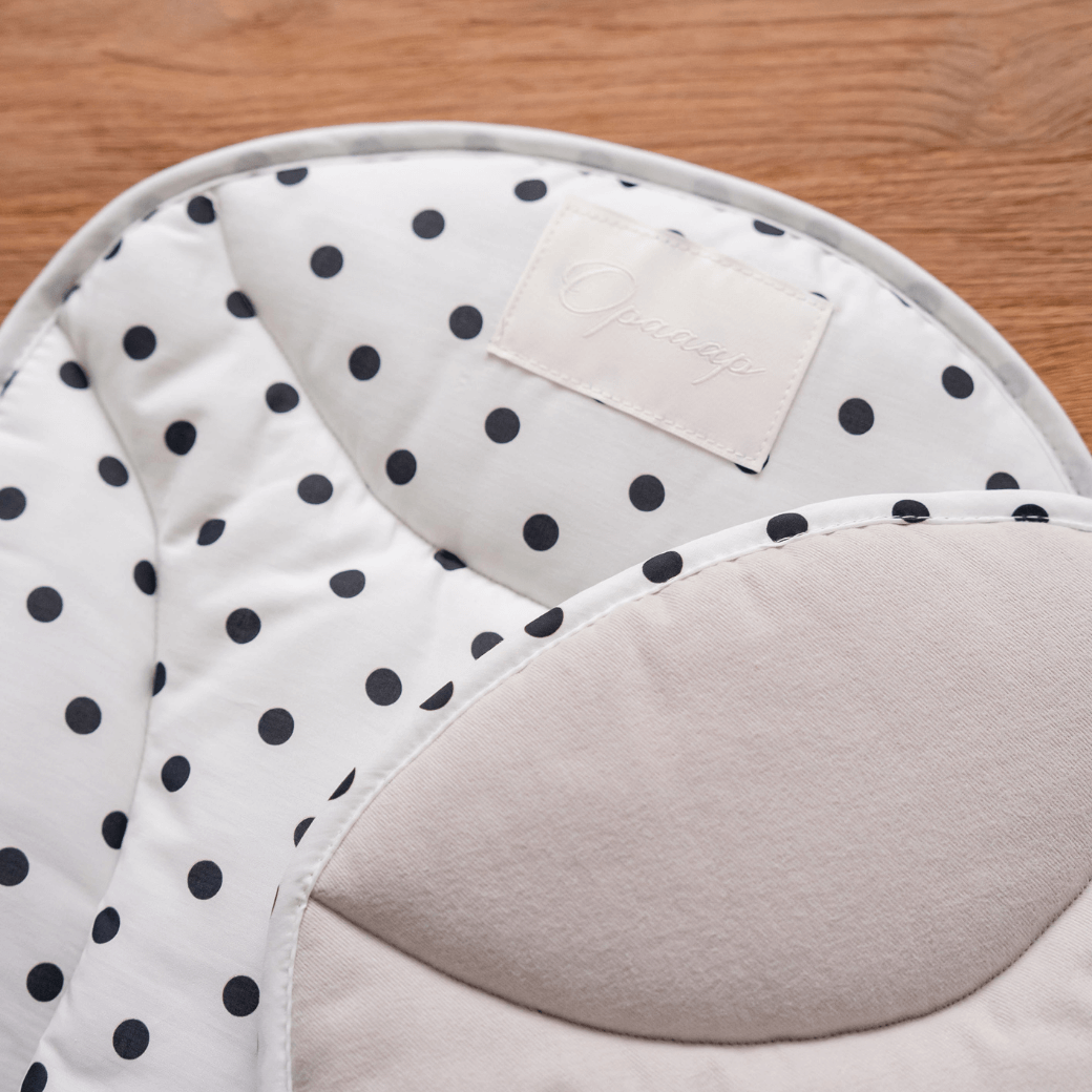【予約】Fluffy Buggy Pad (Milk Dot)