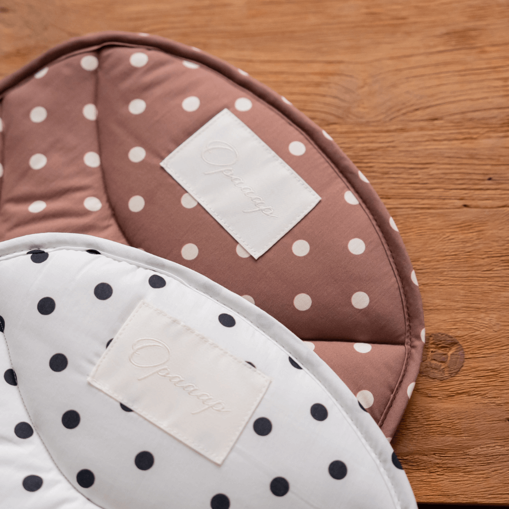 【予約】Fluffy Buggy Pad (Milk Dot)
