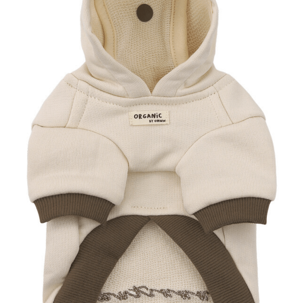 ORGANIC HOODIE (Ivory)