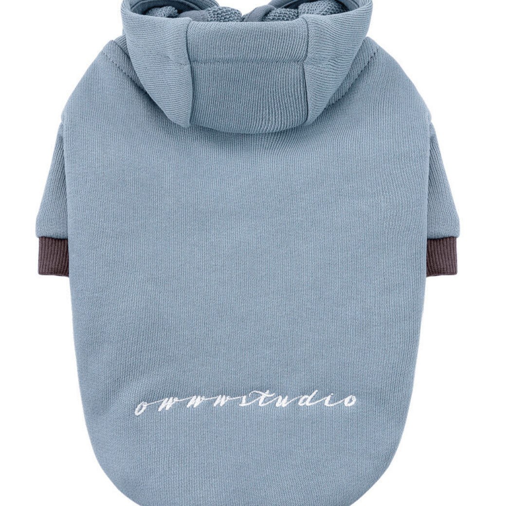ORGANIC HOODIE (fog blue)