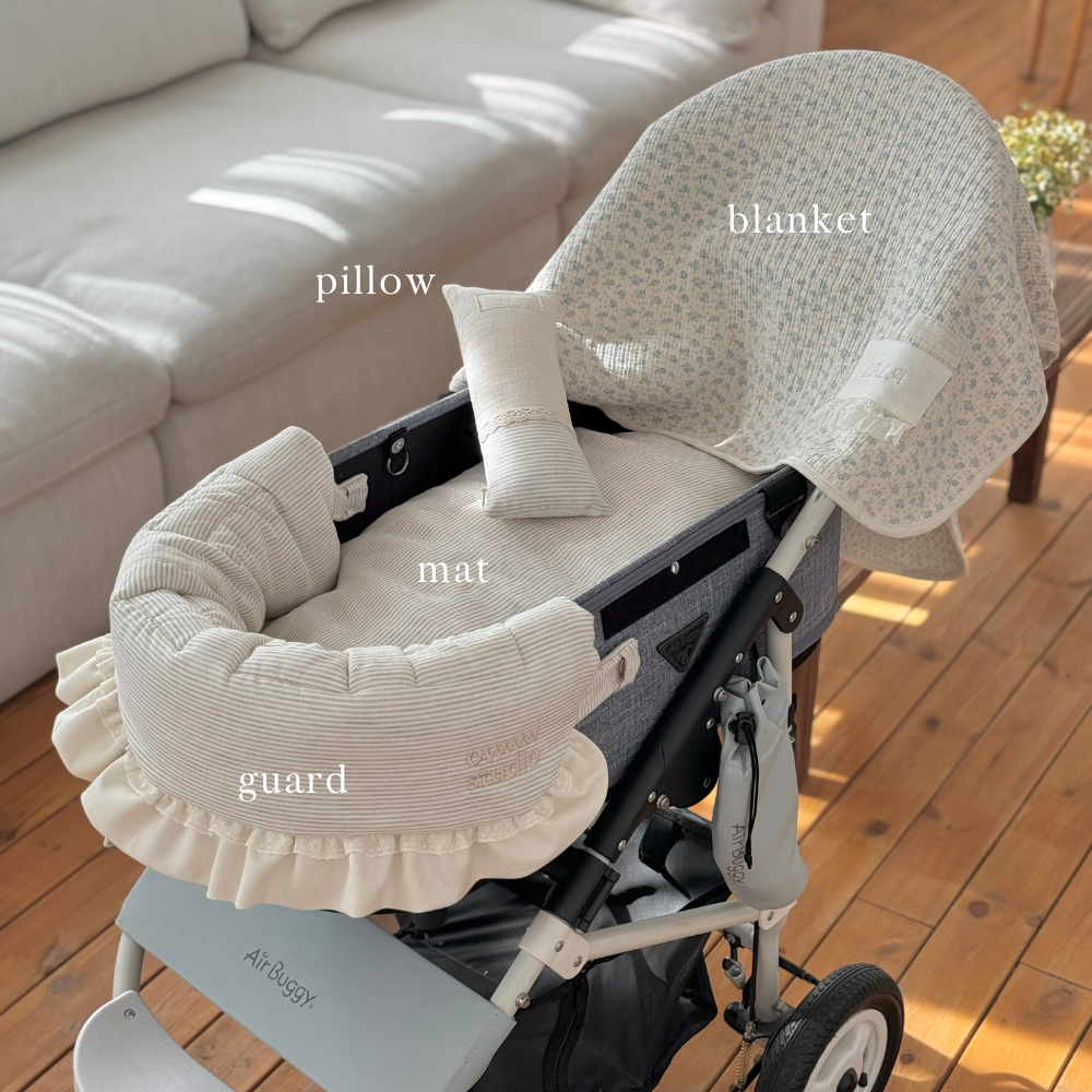 【予約販売】Very Organic Buggy Guard with Name Tag (リバーシブル)