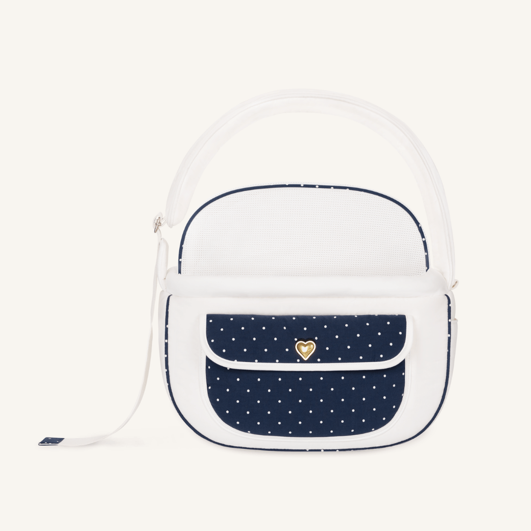 Dot Valentine Bag（Navy）