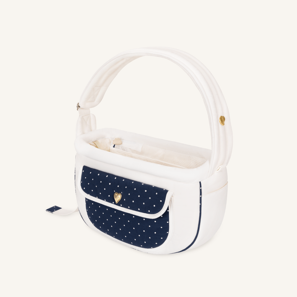 Dot Valentine Bag（Navy）