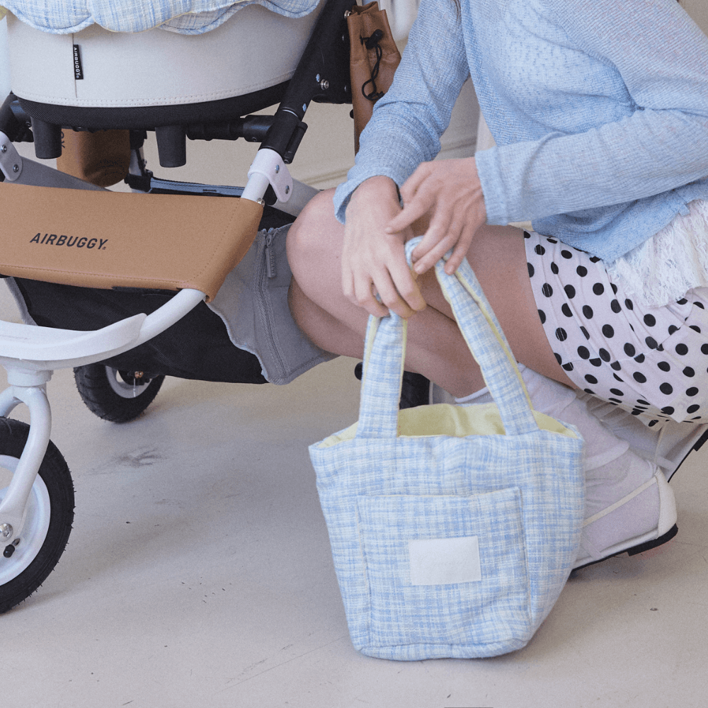 【5/12 21:00予約販売開始】Summer Tweed Walking Bag（Blue）
