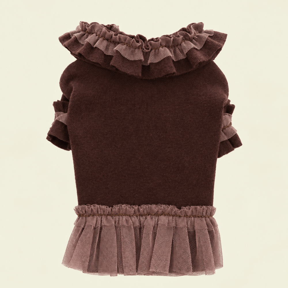 【9/27 20:00-】Plie Tu-Tu T-shirt（Espresso）