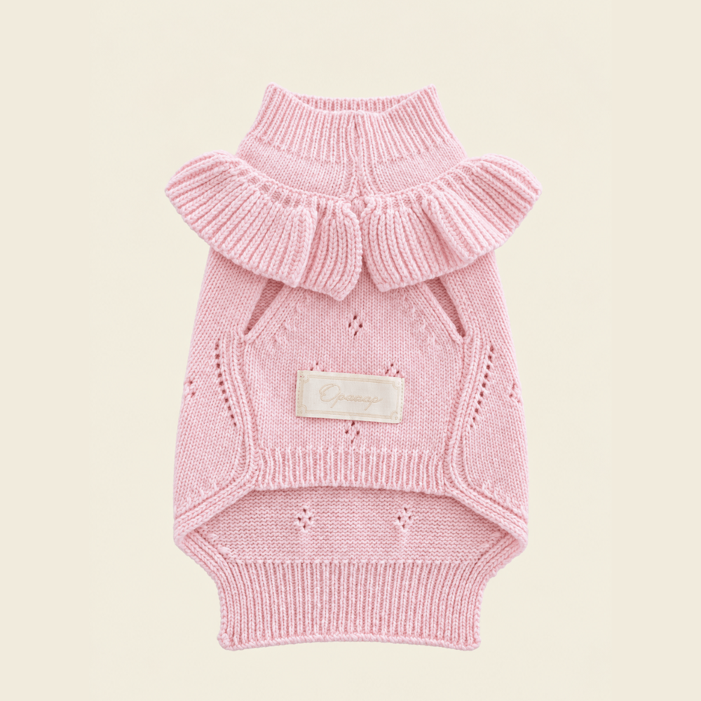 Frill Knit（Strawberry Pink）
