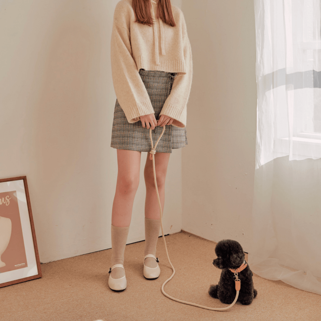 Rope Leash (Beige)